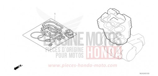 DICHTUNG SATZ A CRF1100D3R de 2024